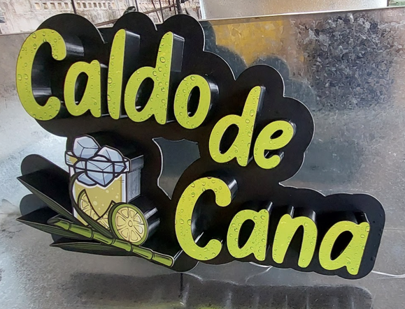 Peça especial Caldo de Cana